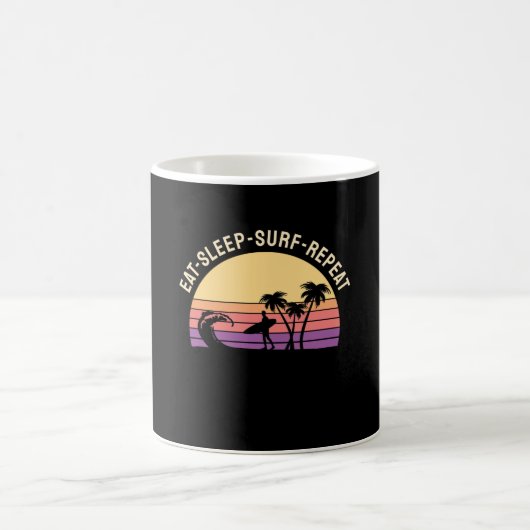 Mug Retro Surfing (Centre)