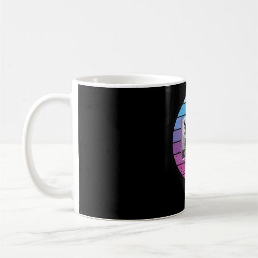 Mug Retro Tape Recorder Tape Recorder (Gauche)