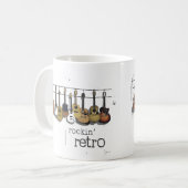 Mug rétro, tasse de design d'école ancienne, tasse (Devant gauche)