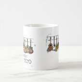 Mug rétro, tasse de design d'école ancienne, tasse (Centre)