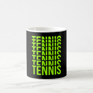 Mug Retro Tennis Lover Sports Joueur Entraîneur Graphi