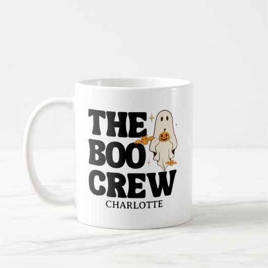 Mug Rétro The Boo Crew Halloween épouvantable (Gauche)