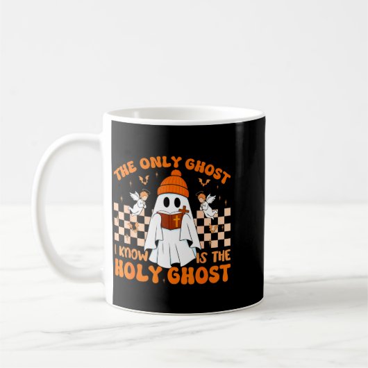 Mug Retro The Only Ghost I Know Is The Holy Christian (Gauche)