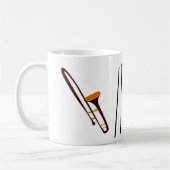Mug Rétro trombone d'années '50 (Gauche)