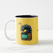 Mug Rétro TV Sci-Fi Bug (Gauche)