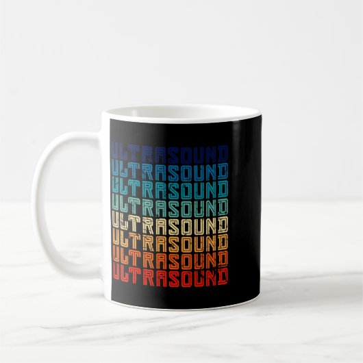 Mug Retro Ultrasound Technologist  (Gauche)