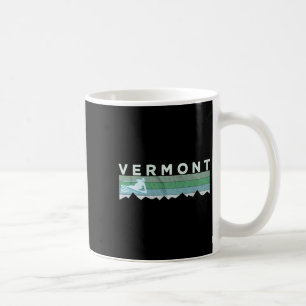 Mug Retro Vermont Déshabilisé Long Sleeve Ski