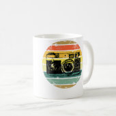Mug Retro Vintage Camera Photographer Gift Photography (Devant droit)