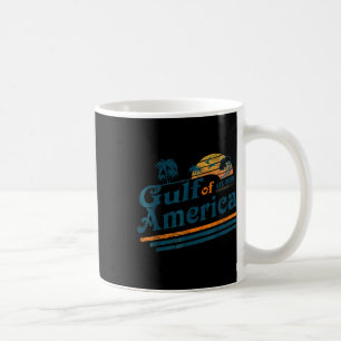 Mug Retro Vintage Gulf Of Us America 2025 American Fla