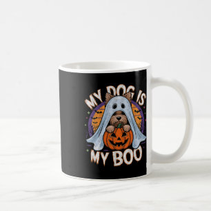 Mug Retro Vintage Mon Chien Est Mon Chien Fantôme Hall