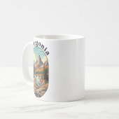 Mug Retro Vintage Patagonia Outdoor  (Devant gauche)