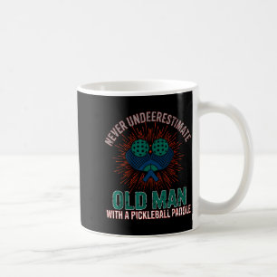 Mug Retro vintage pickleball retraite papa drôle