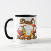 Mug Rétro wagon-restaurant, la Barre-b-Que du papa (Gauche)