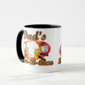 Mug Rétro wagon-restaurant, la Barre-b-Que du papa (Devant gauche)