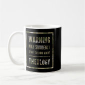Mug Retro Warning May Suddenly Start Talking About Red (Gauche)