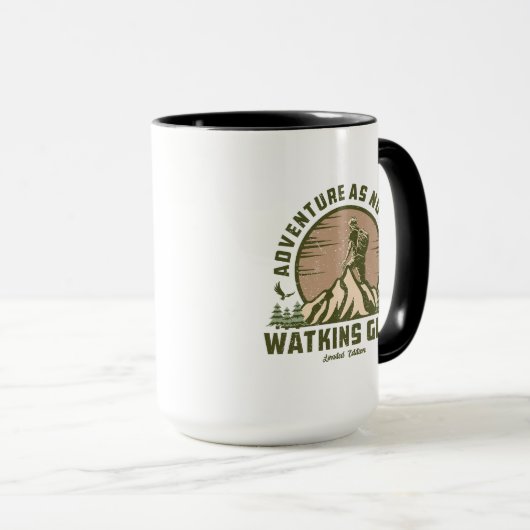Mug Retro Watkins Glen Hike (Devant droit)
