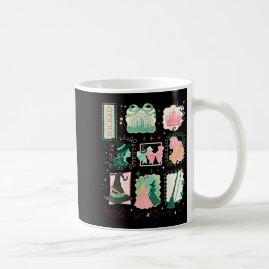 Mug Retro Wicked Stamps Christmas Vibes Clothing (Droite)