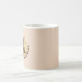 Mug Retro Witch Baby brasse Baby shower cadeau (Centre)