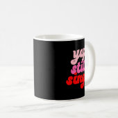 Mug Retro Yep Still Single V Day Women Valentines Day  (Devant droit)