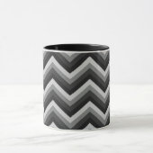 Mug Rétro zigzag Chevron de motif (Centre)