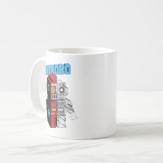 Mug Retrobot (Devant gauche)