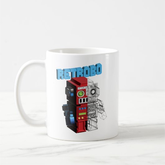 Mug Retrobot (Gauche)