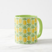 Mug Rétros ananas (Devant droit)