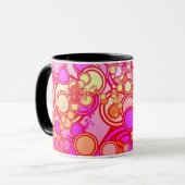 Mug Rétros cercles (Devant gauche)