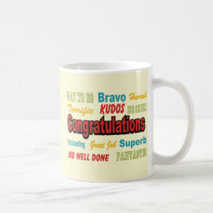Mug Rétros couleurs de félicitations