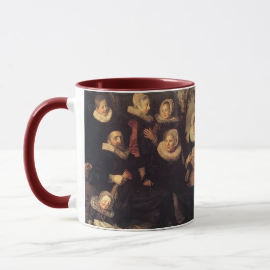 Mug Retrouvailles familiales Renaissance peinture d'au (Gauche)