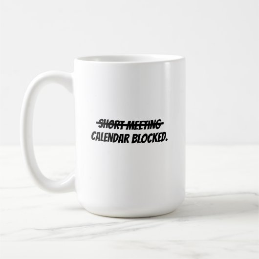 Mug Réunion courte (Gauche)