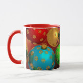 Mug Réunion de décorations de Noël (Gauche)