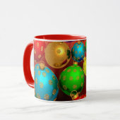 Mug Réunion de décorations de Noël (Devant gauche)