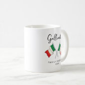 Mug Réunion de famille au drapeau italien (Devant droit)