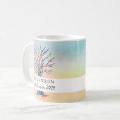 Mug Réunion de famille de l'arborescence de la famille (Devant gauche)