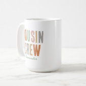 Mug Réunion de la famille Boho de l'équipage du cousin (Devant gauche)