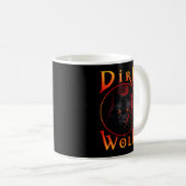 Mug Réunion de loup de Black Dire (Devant droit)