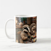 Mug Réunion de patchwork des créatures de la forêt (Gauche)