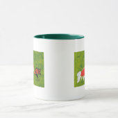 Mug Réunion de peinture de la faune de poissons de Koi (Centre)