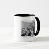 Mug Réunion de quaker, Philadelphie (Devant droit)