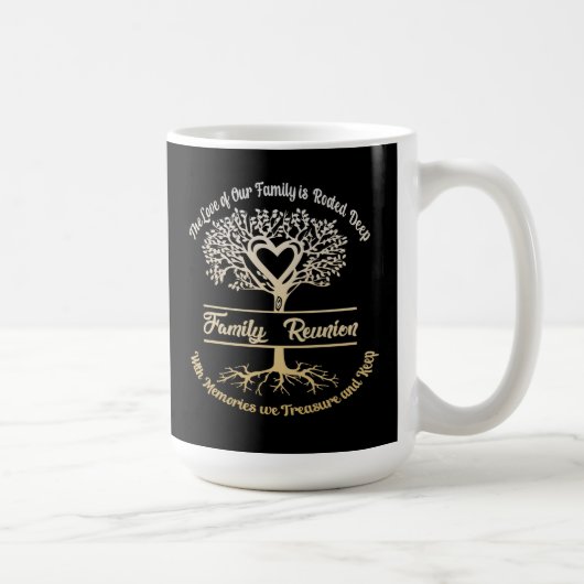 Mug Réunion Familiale L'Amour De Notre Famille (Droite)