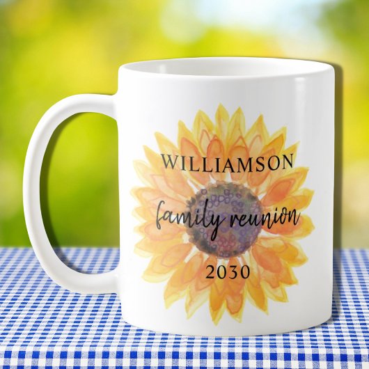 Mug Réunion familiale personnalisée