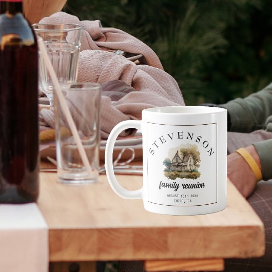 Mug Réunion familiale rustique