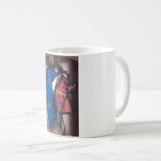 Mug Réunion sur les escaliers à tourelle (par F.W. Bur (Devant droit)