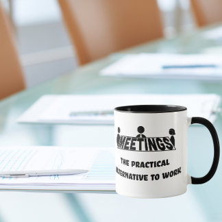 Mug Réunions, alternative pratique au travail