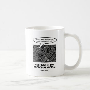 Mug Réunions Dans Le Monde Microbien (Détection Du Quo