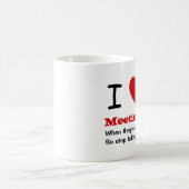 Mug Réunions drôles V01 d'amour de l'humour I de (Centre)