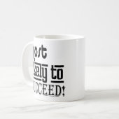 Mug Réussir très probablement des citations de (Devant gauche)