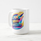 Mug Réussite du lecteur de rêves (Devant gauche)