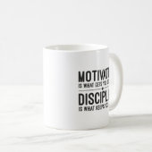 Mug Réussite, Hustle, Grind et Gym Motivationnel (Devant droit)